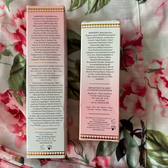 Too Faced duo - primer and setting spray + hydrating serum - Picture 3 of 8